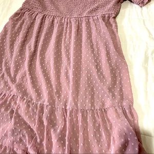 EUC Polagram 2XL tiered floral dress